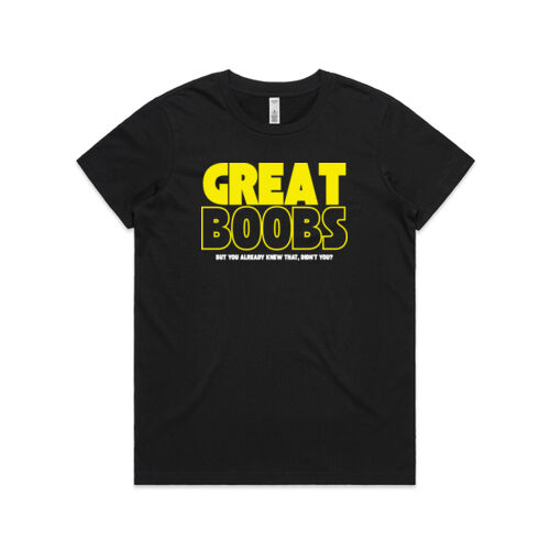 Great Boobs ladies TEE Thumbnail